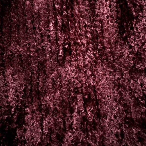 NWT Aya Muse Cyro Top Jacket Full Zip Chenille Fabric in Rust Size M - Picture 10 of 15